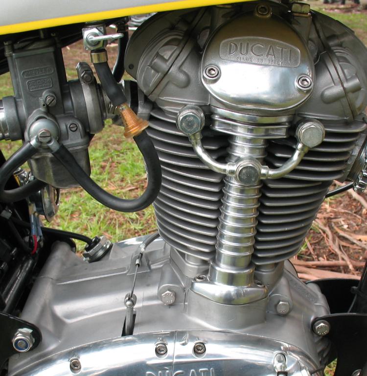 Machinery Cleanery Ducati Scrambler Detail 